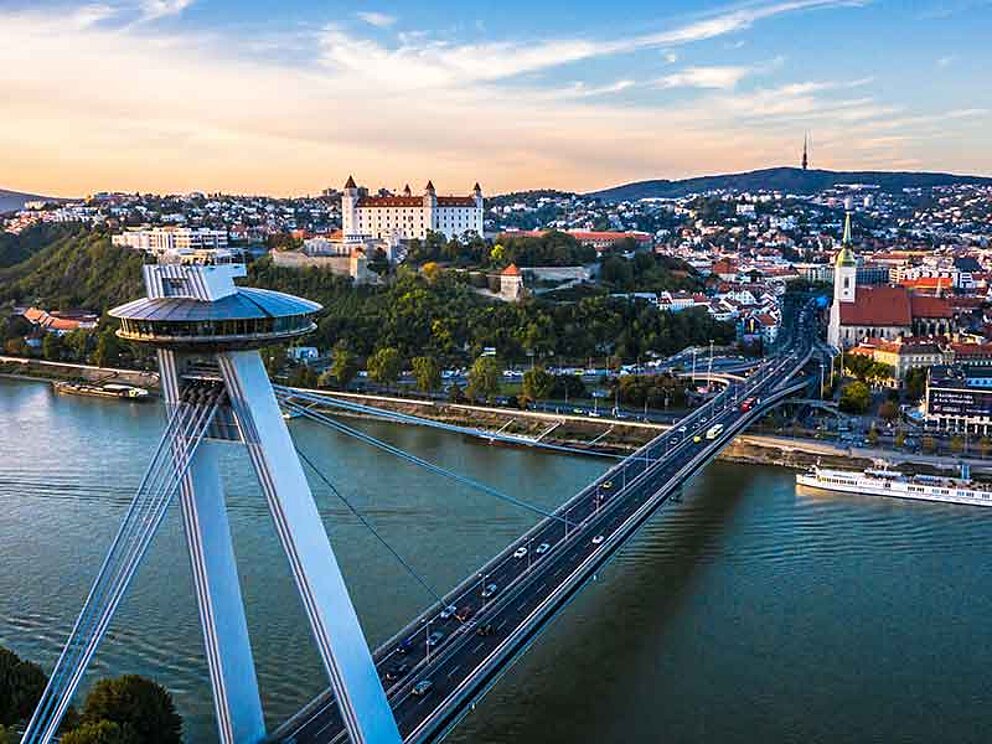 Die Stadt Bratislava